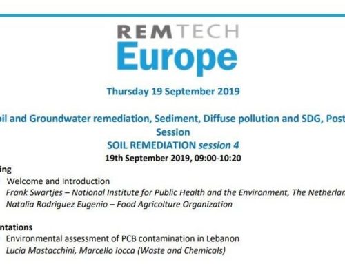 WasteandChemicals will attend the conference session of RemTech Europe